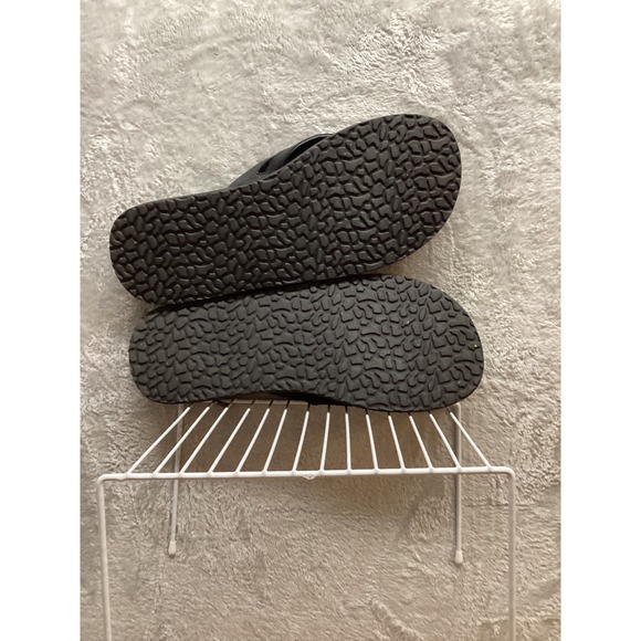 Flojos Mens Black Flip Flops Sandals Thong Beach Size 12 - Picture 7 of 7